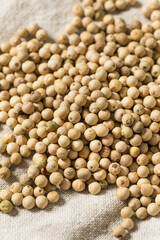 Raw Organic White Peppercorns