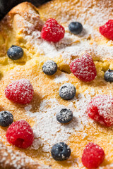 Sweet Homemade Dutch Baby Pancake