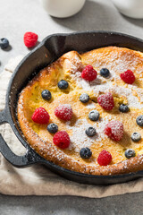 Sweet Homemade Dutch Baby Pancake