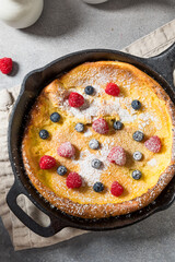 Sweet Homemade Dutch Baby Pancake