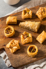 Assorted Sweet Homemade Turkish Baklava