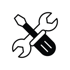 Tools icon vector stock illustration