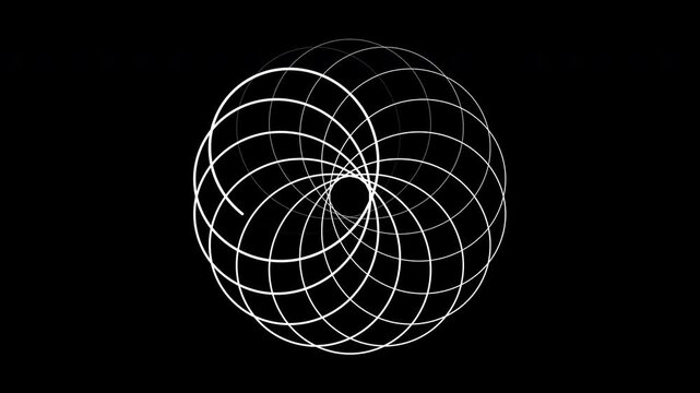 Seamlessly Loopable Cycloid Path Animation