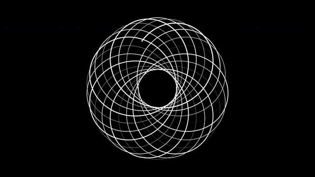 Seamlessly Loopable Cycloid Path Animation
