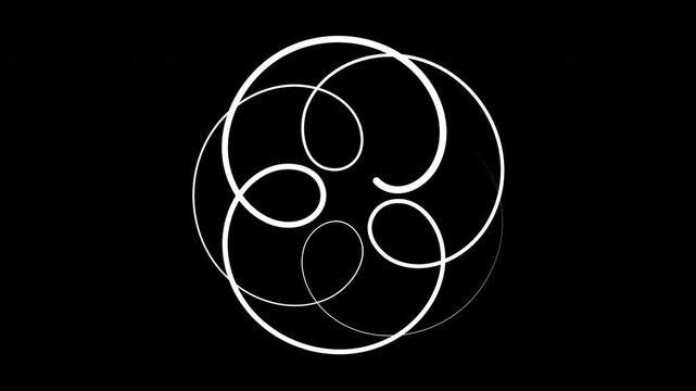 Seamlessly Loopable Cycloid Path Animation