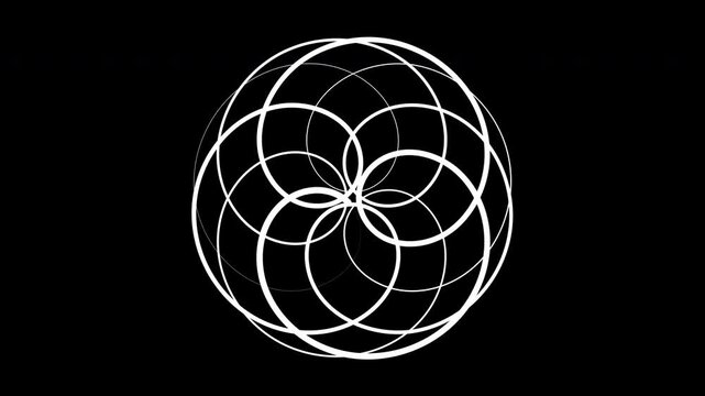 Seamlessly Loopable Cycloid Path Animation