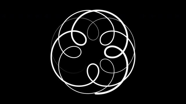 Seamlessly Loopable Cycloid Path Animation