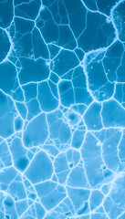 close up view of a pool with blue water