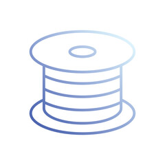 Power Cable icon vector stock illustration