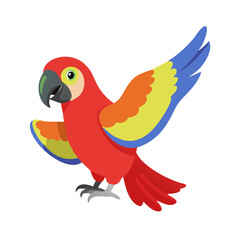 Parrot: The Colorful Birds of the Tropics