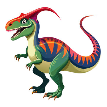 vector illustration of a dinosaur