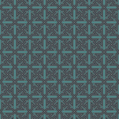Seamless ethnic ornament. Tribal wallpaper. Arrows image. Folk pattern. Geeometric backdrop. Mosaics motif. Grid background. Digital paper. Textile print. Ethnical web design. Abstract vector