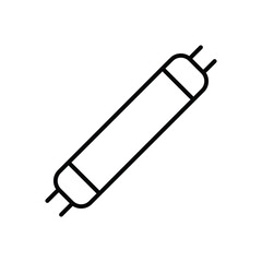 Led Lamp icon vector stock illustration