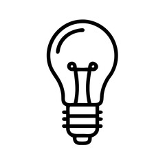 Icon of a Light Bulb