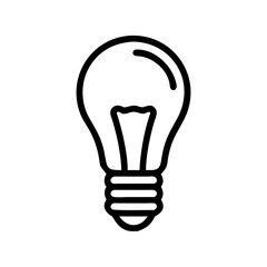 Icon of a Light Bulb