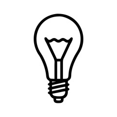 Icon of a Light Bulb