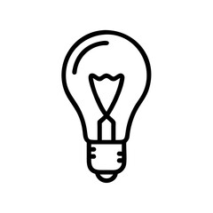 Icon of a Light Bulb