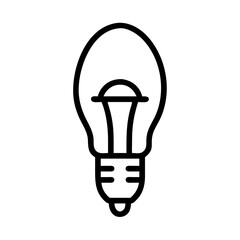 Obraz premium Icon of a Light Bulb