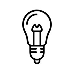Icon of a Light Bulb