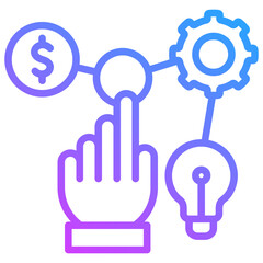 Resource Allocation Icon