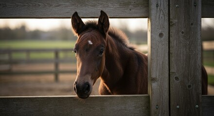 portrait of a horse
