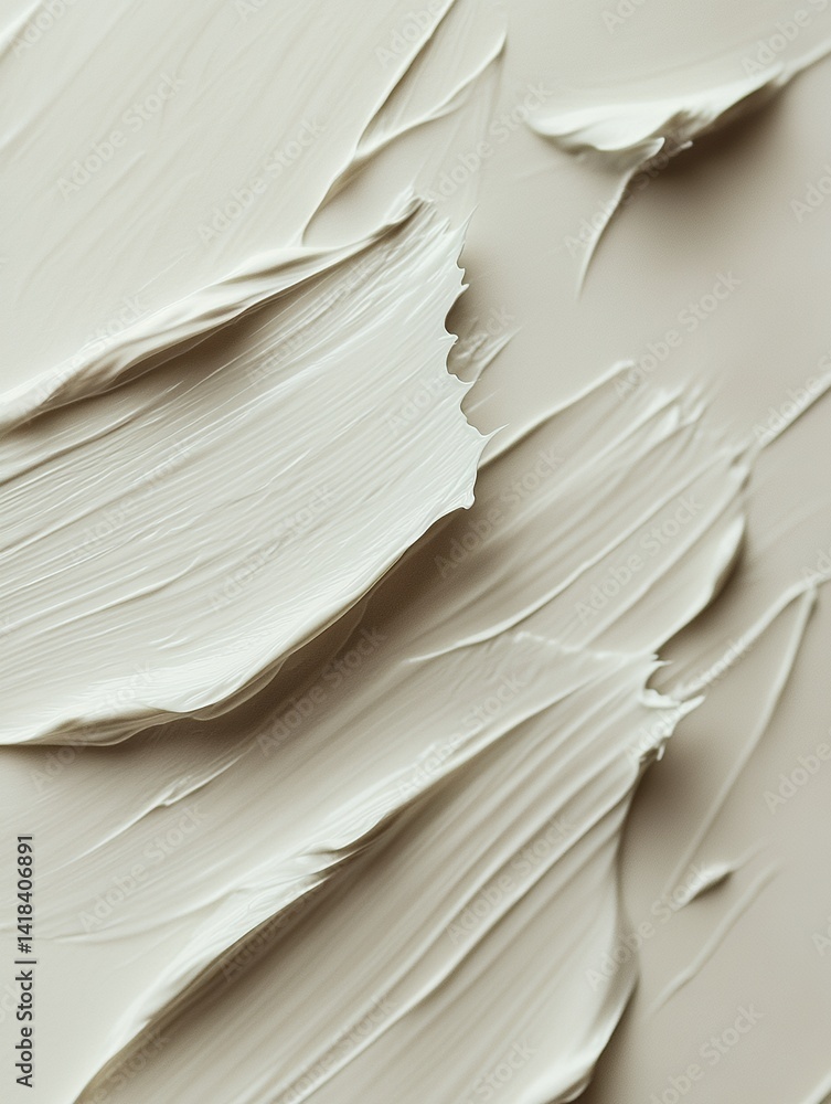 Poster abstract textured background featuring layered neutral colors with smooth edges and organic shapes e
