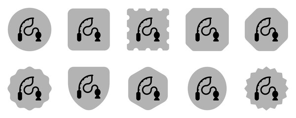 Editable fishing vector icon. Part of a big icon set family. Perfect for web and app interfaces, presentations, infographics, etc