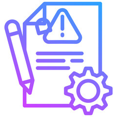 Risk Management Icon