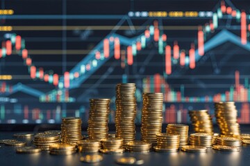 Composite Image of Global Financial Dynamics Featuring Wealth, Investment, Banking, Gold, and Market Trends