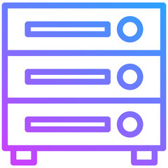 Fototapeta premium Server Icon