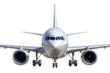 Naklejka premium Airplane isolated