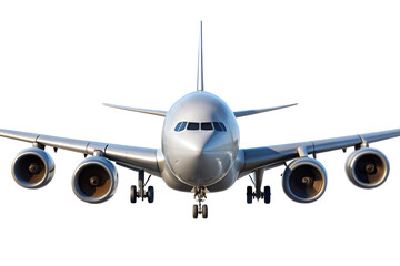 Naklejka premium Airplane isolated