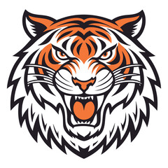 Obraz premium Tiger Head Graphic