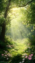 Obraz premium Detailed and realistic spring