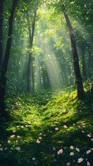 Obraz premium Detailed and realistic spring