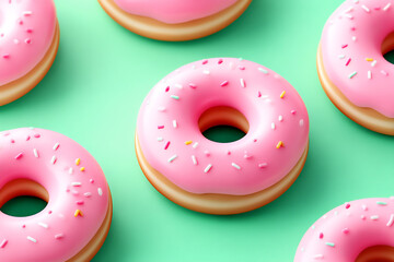 pastel donuts cute wallpaper