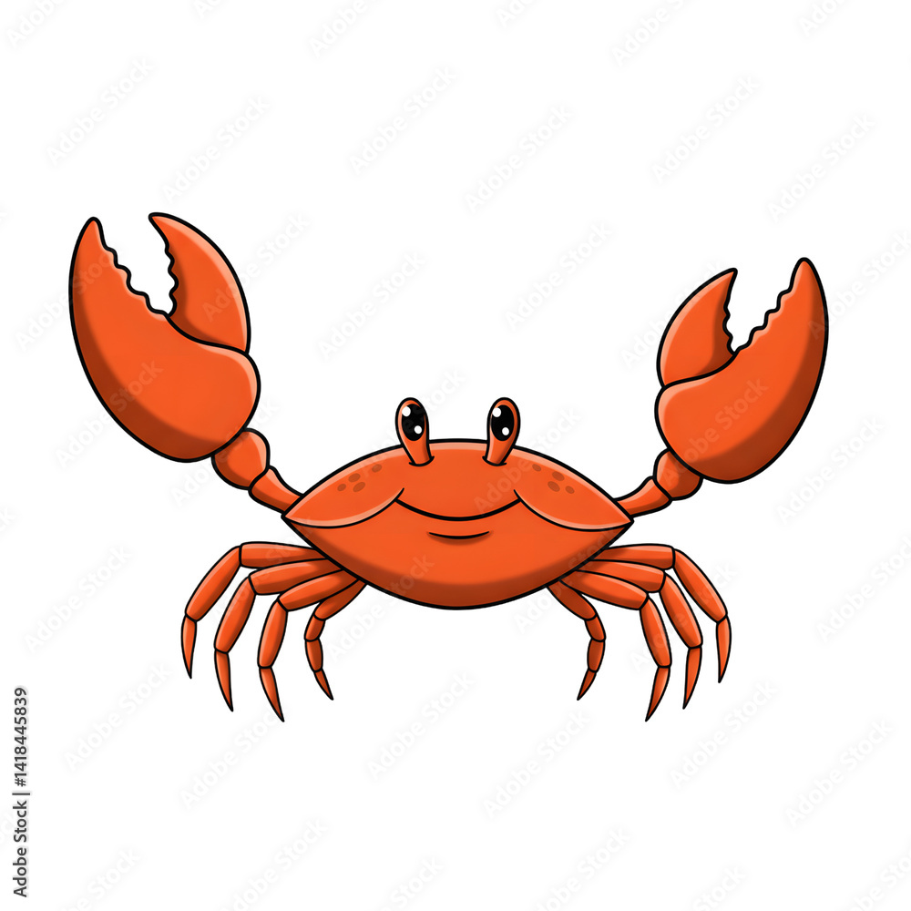 Poster blue arrow pointing right with hand gesture for direction and guidance on transparent background