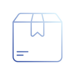 Cargo icon vector stock illustration