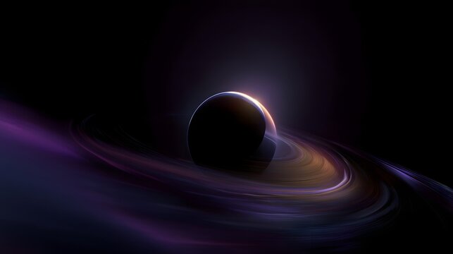 Stunning and grand image enigmatic planet enc
