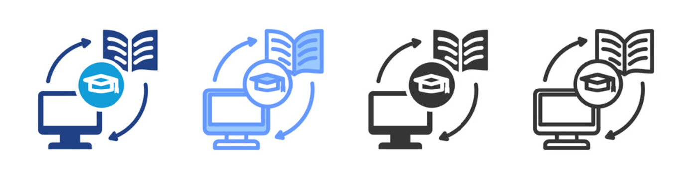 Blended Learning Icon Images – Browse 19,787 Stock Photos, Vectors, and ...