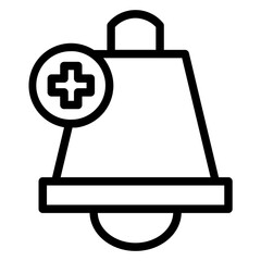 Alarm Business Clock Line Icon