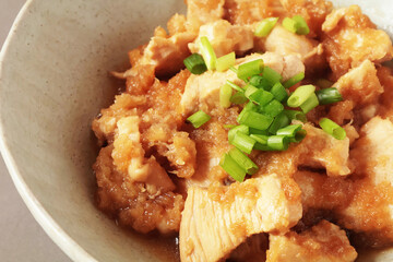 鶏むね肉のみぞれ煮