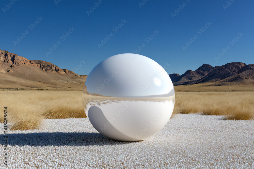Poster sphere in chaos field