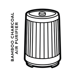 Bamboo Charcoal Air Purifier – Natural Odor Eliminator & Moisture Absorber for Home, Closet, Car & Pet Areas