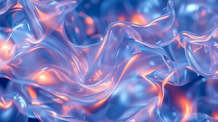 Fototapeta premium a blue and pink background with a lot of smoke