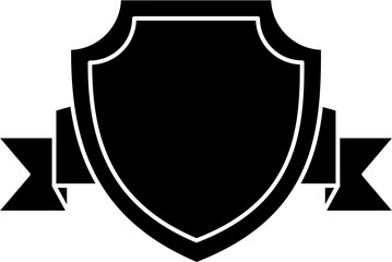 Obraz premium A stylish emblem badge logo in solid design, perfect for branding, signage, labels, and vintage-inspired projects.