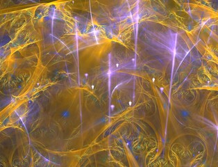 Imaginatory fractal abstract background Image