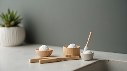 Zero Waste Eco-Friendly Bamboo Toothbrushes and Dental Cleaning Tablets 
