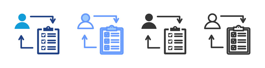 Pro icon set multiple style collection