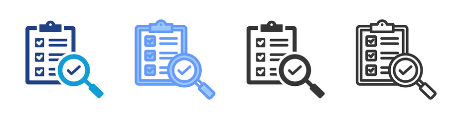 Validity icon set multiple style collection